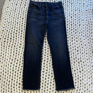 Mother High Waisted Rascal Ankle Snippet size 30